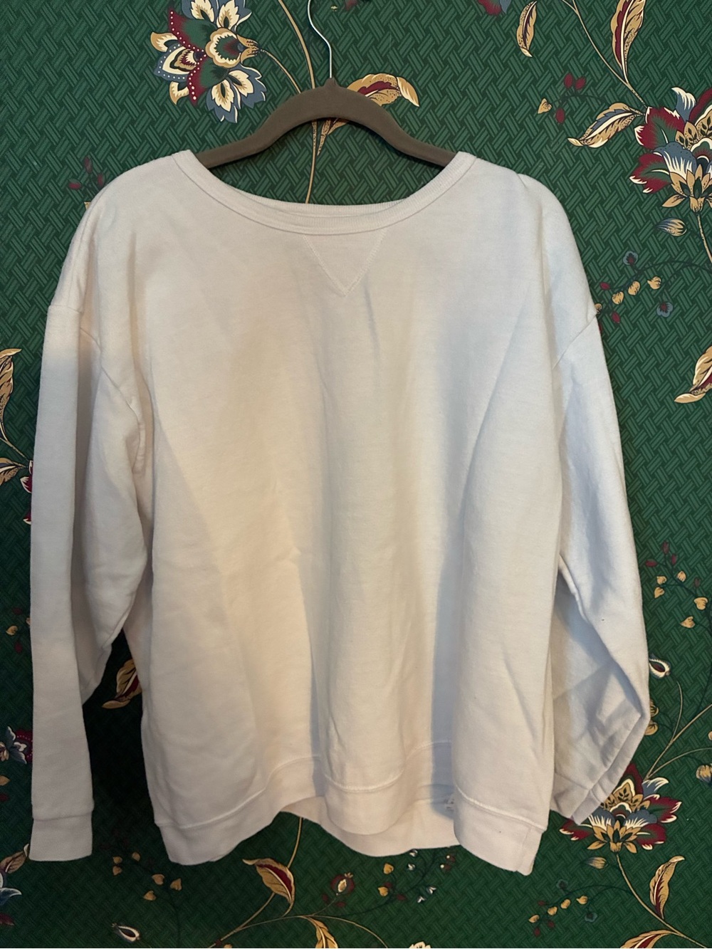 Hanes Women's Crewneck Sweatshirt - White